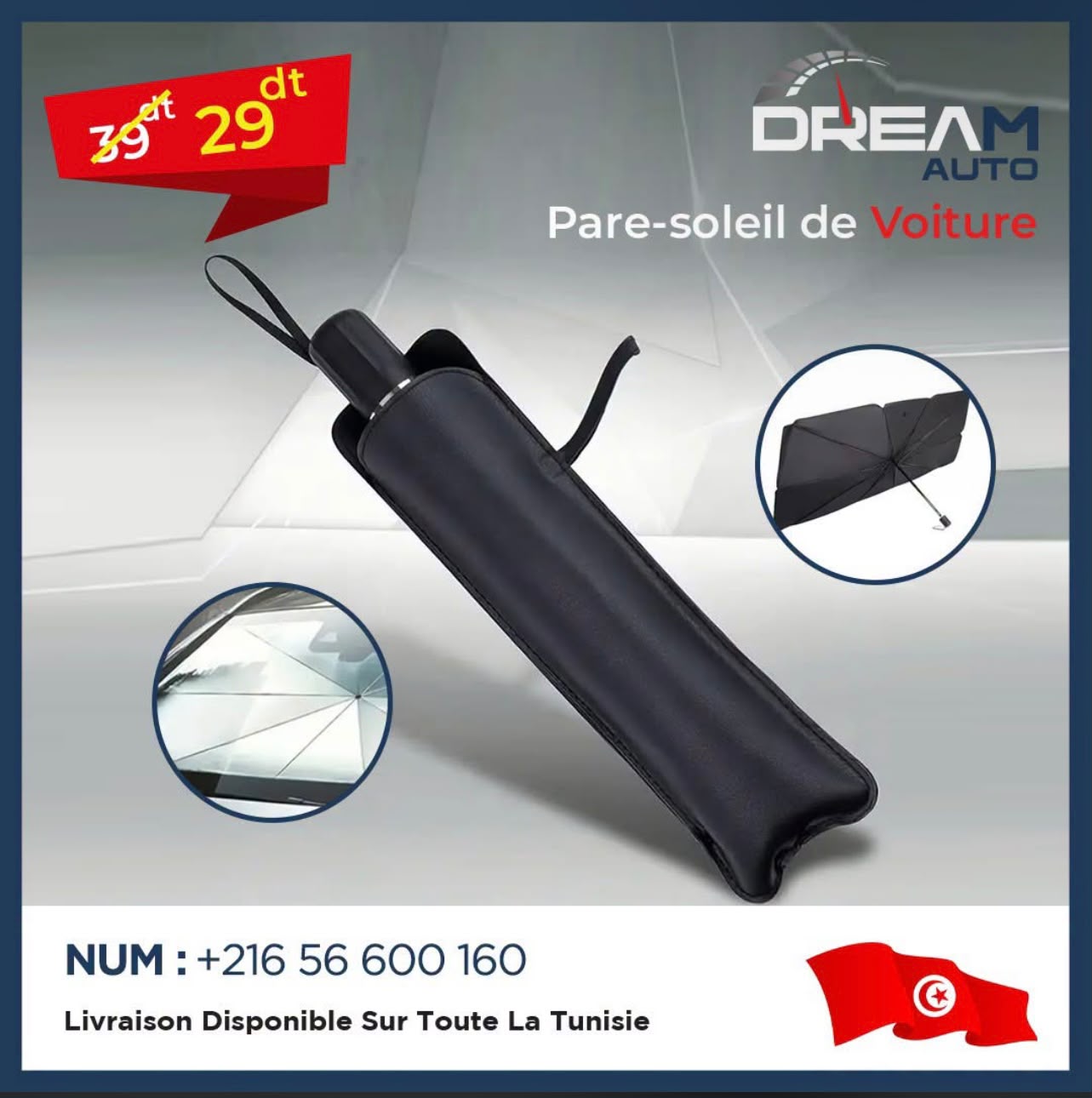 Pare soleil de voiture-dream-auto